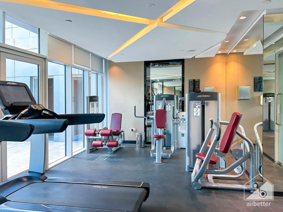 Luxury Stay At Damac Majestine With Balcony & Views Dubai Eksteriør bilde