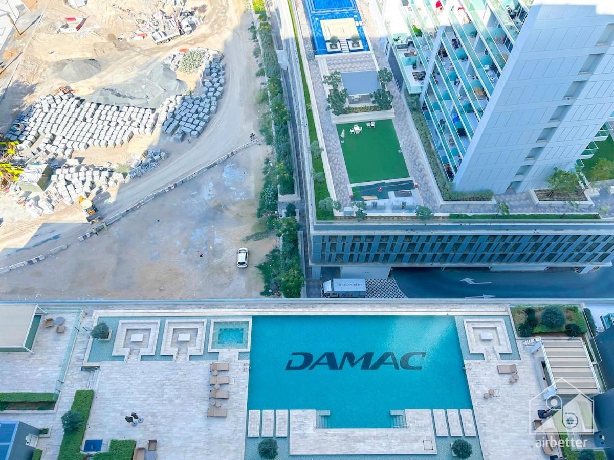 Luxury Stay At Damac Majestine With Balcony & Views Dubai Eksteriør bilde